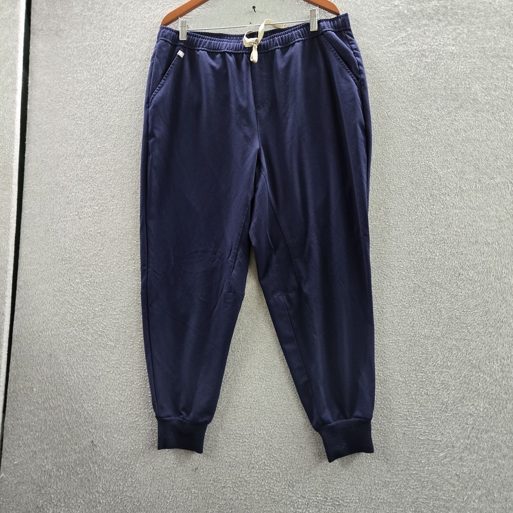 FIGS Men Scrub Pants XXL/S Navy Blue Tansen Jogger Technical Collection READ